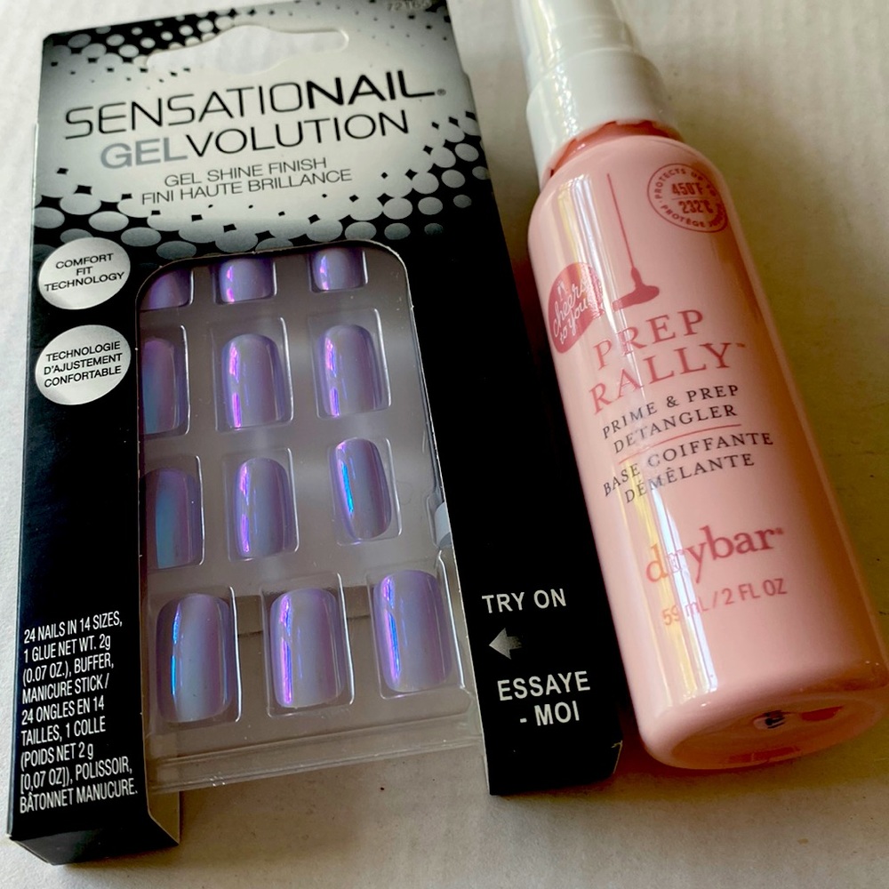 Dry bar with gel nails new